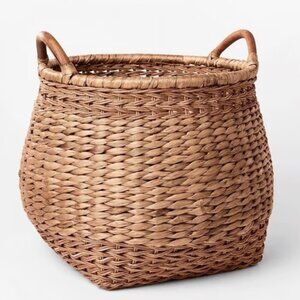 Studio McGee‎ Woven Basket with Handles NEW